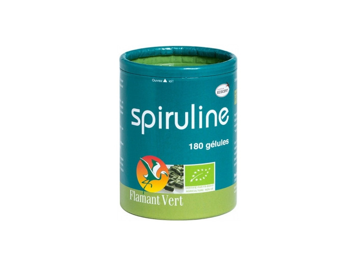 Spiruline Bio Ecocert 180 gélules