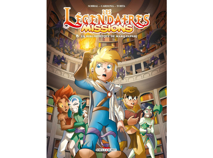 LES LEGENDAIRES - MISSIONS T08 - LA BIBLIOTHEQUE DE MARQ-TAPAHJ