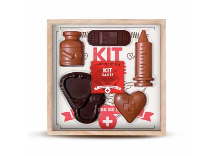 Kit Santé Chocolats Noir & Lait - 175G