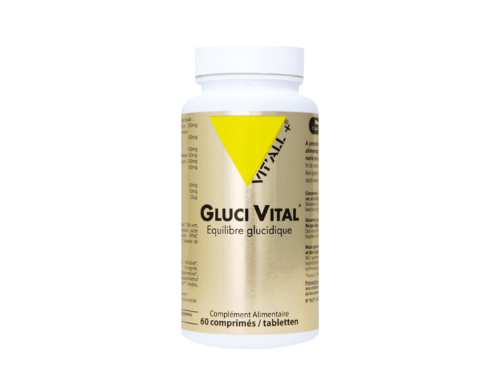 Gluci Vital-60 gélules végétales-Vit'all+