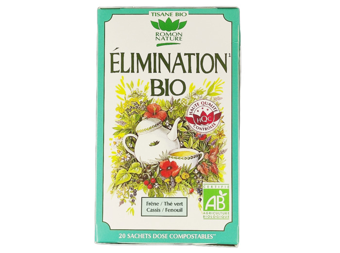 Infusion Elimination Minceur 20 Sachets 32g Bio