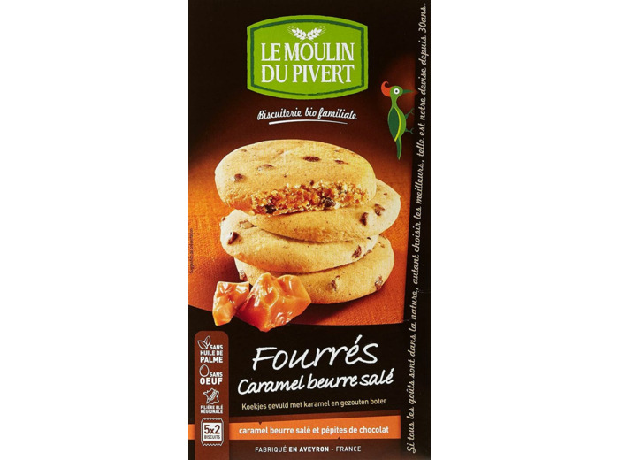BISCUIT FOURRE CARAMEL BEURRE SALE 175G Fourres
