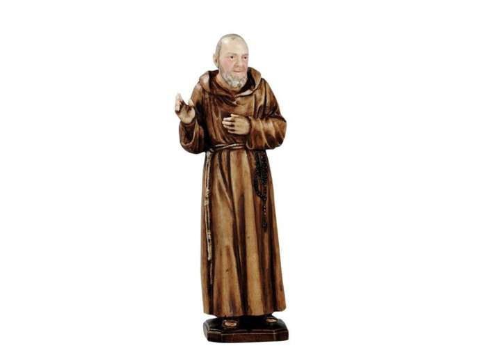 Padre Pio 12 cm polychrome-résine peinte main