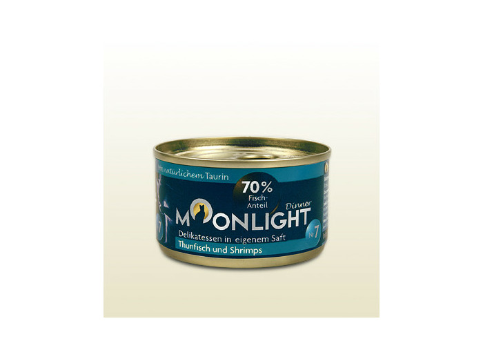 Moonlight "Thon & Crevettes" pour chat adulte - 80g