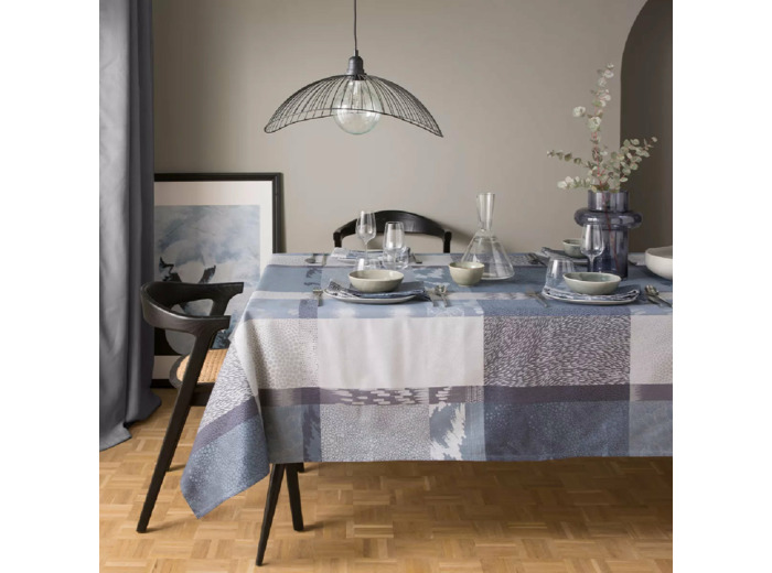 Nappe enduite sur mesure MILLE MATIÈRES ORAGE Garnier-Thiebaut