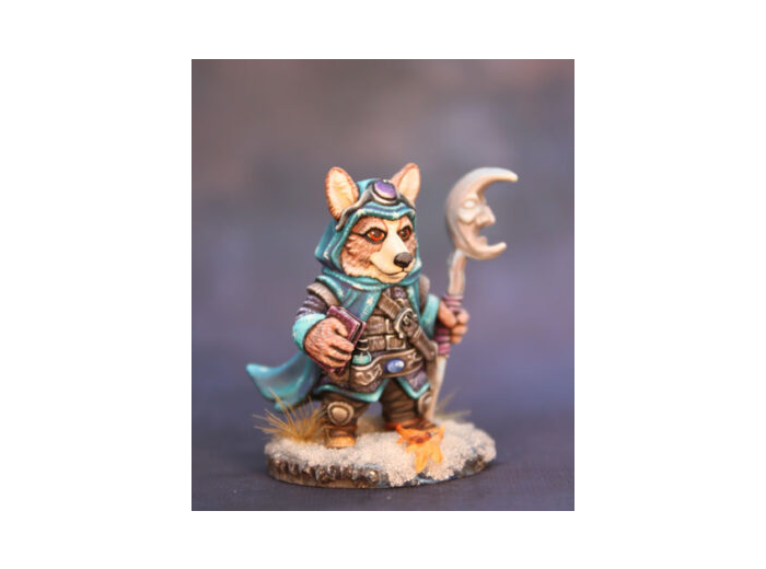 Fantasy : Corgi Mage with Staff