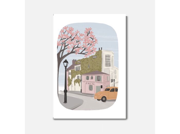 Carte Rue Fleurie - Pascale Editions