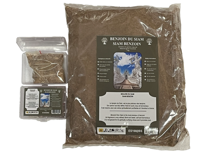 Encens en Grains Benjoin du Siam - Sachet de 1 Kilo