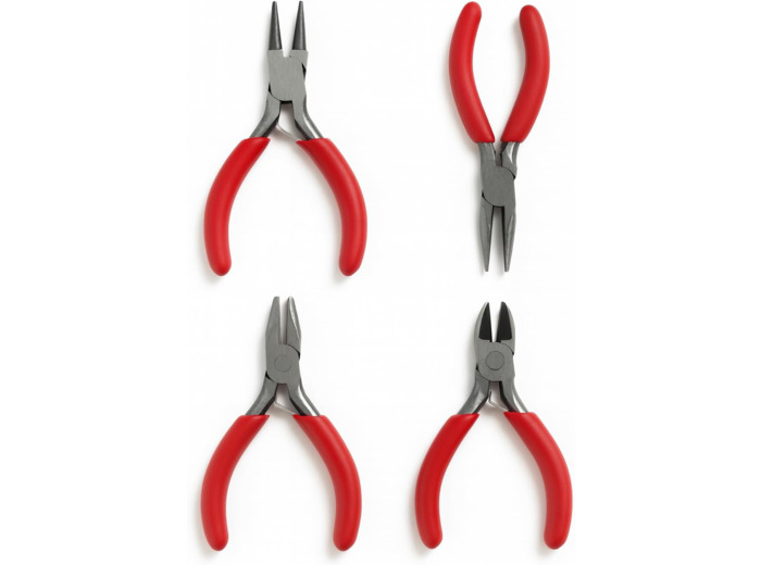 Accessoires - 4 mini pinces coupantes et pliantes