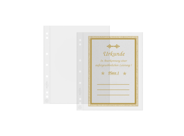 POCHETTES NUMIS 1 COMPARTIMENT TRANSPARENTES 304653