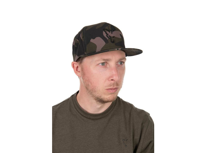 camo snap back fox