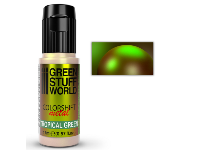Peinture - Colorshift Metal "Chameleon" 17ml - Tropical Green