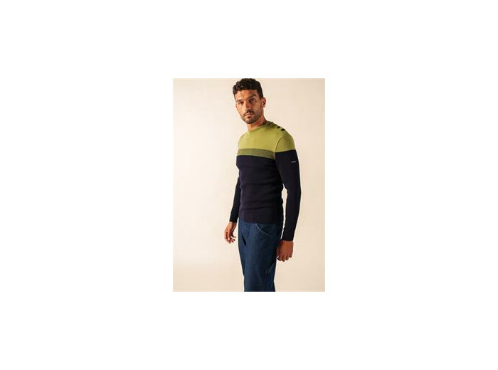 Pull marin Bretagne 100% laine  Saint James