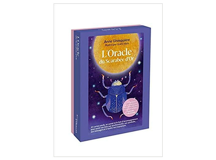 L'Oracle du Scarabée d'Or - 44 cartes oracle, un carnet et le livre d'accompagnement pour ouvrir son âme aux synchronicités, aux symboles, aux messagers et à vos inspirations