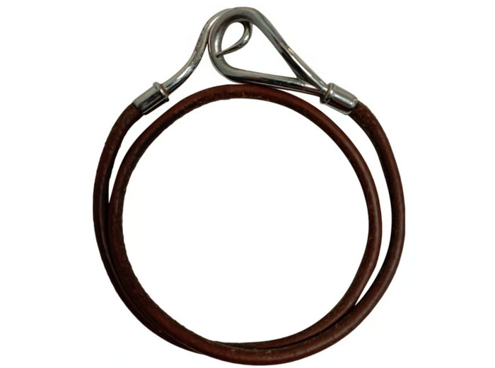 Collier Jumbo en cuir