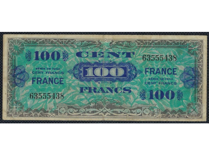 FRANCE 100 FRANCS FRANCE Type 1945 SANS SERIE TB+ 438