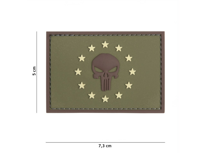 Patch 3D PVC Punisher UE (vert)