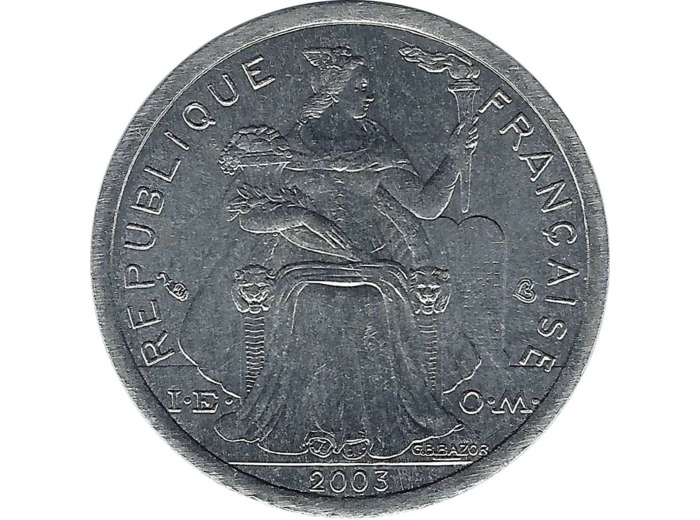 POLYNESIE FRANÇAISE 1 FRANC 2003 SUP