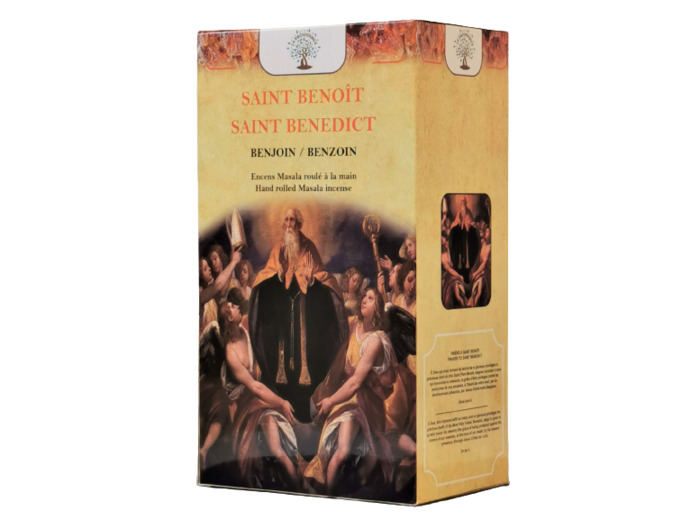 12 étuis de 12 bâtons d'Encens - St Benoît - Benjoin