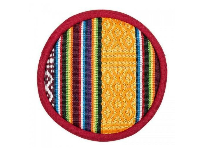 Coussin pour bol chantant tibétain design tribal (petit)