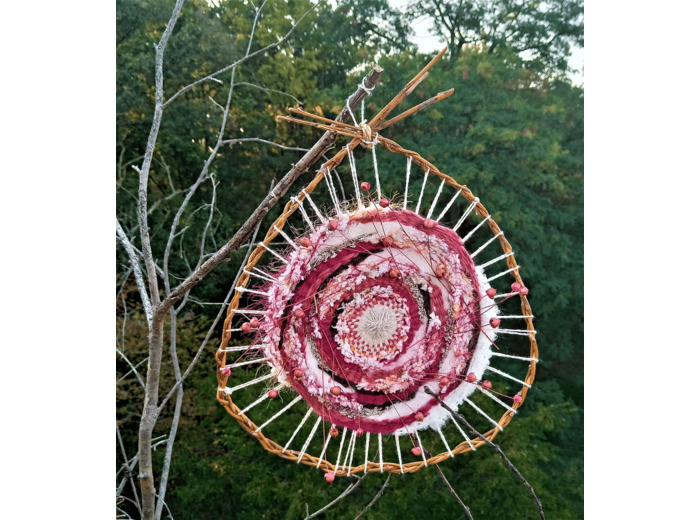 tissage végétalisé saule