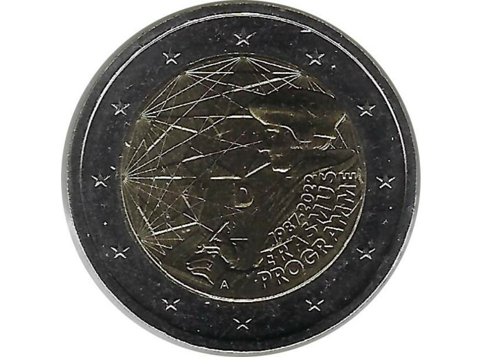 ALLEMAGNE 2022 A 2 EURO COMMEMORATIVE ERASMUS SUP