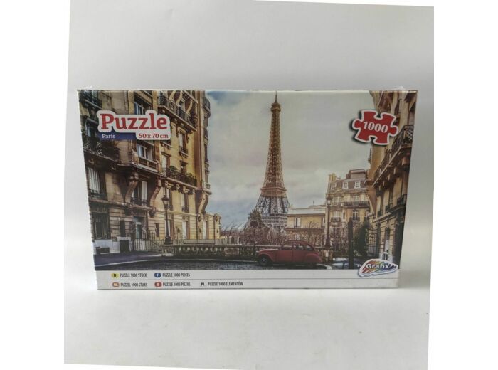 PUZZLE 1000 PIECES PARIS 50 X 70 CM GRAFIX