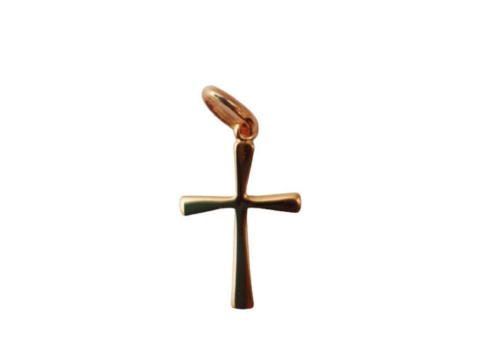 Croix de Ravenne en Plaqué Or