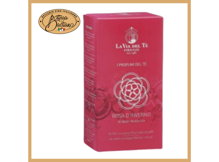 Thé Noir Rosa d'Inverno 20 sachets