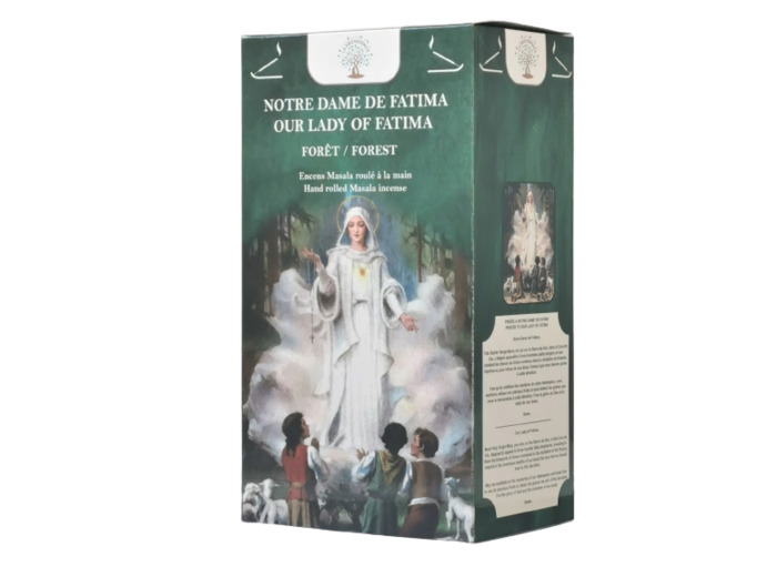 12 étuis de 12 bâtons d'Encens - ND de Fatima - Forêt