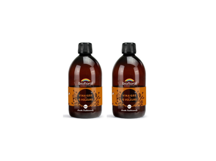 Vinaigre des 4 Voleurs Bio 2 x 500ml