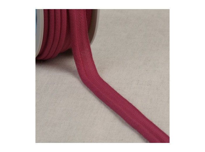 Simple passepoil 519 ROSE FRAMBOISE C78 9mm 100%polyester le mètre 519C78