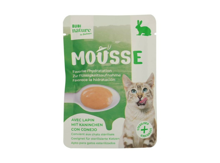 BUBI NATURE, Mousse de lapin - 50g