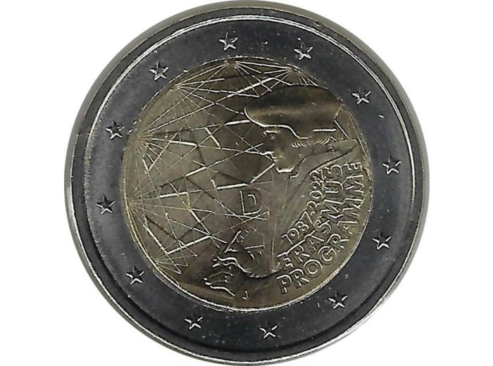 ALLEMAGNE 2022 J 2 EURO COMMEMORATIVE ERASMUS SUP
