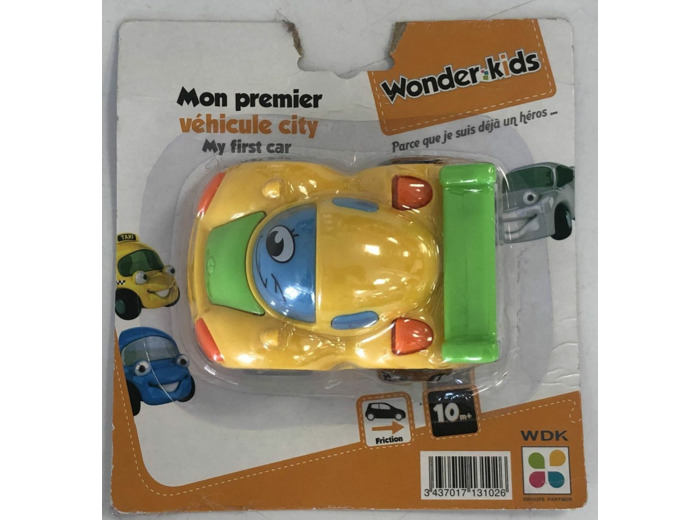 MON PREMIER VEHICULE CITY A FRICTION BOITE ABIMEE