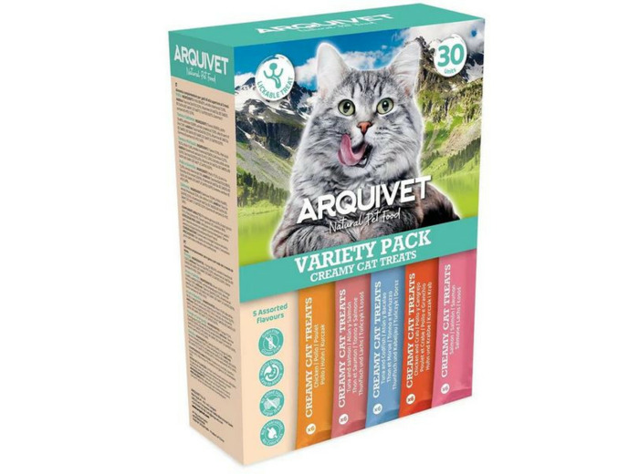 ARQUIVET, Pack Creamy pour chat - 30pcs