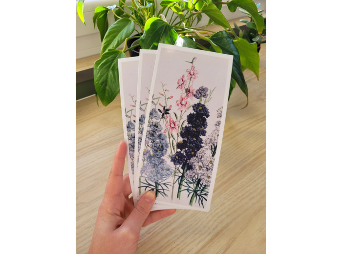 Carte fleur de naissance - Juillet