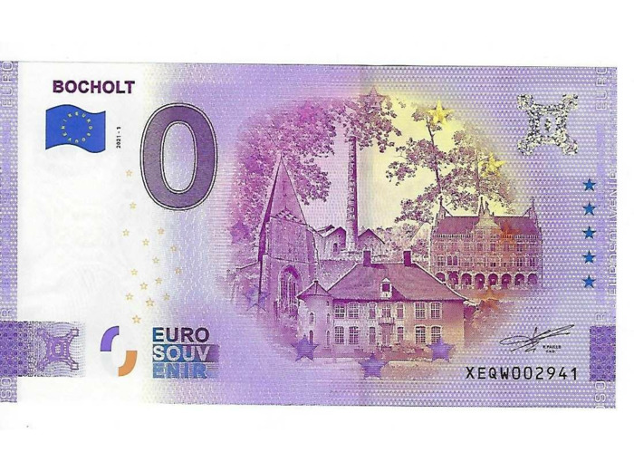 ALLEMAGNE 2021-1 BOCHOLT (ANNIVERSAIRE) BILLET SOUVENIR 0 EURO