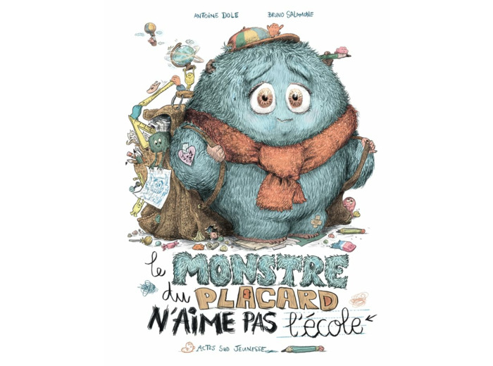 LE MONSTRE DU PLACARD N'AIME PAS L'ECOLE