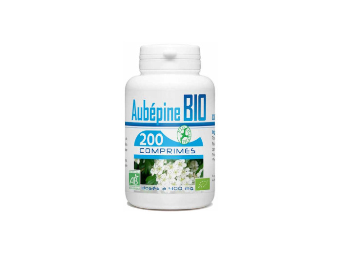 Aubépine bio 400mg 200 comprimés