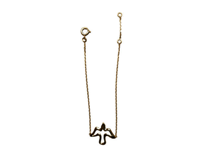 Bracelet en Plaqué Or - COLOMBE ÉVIDÉE