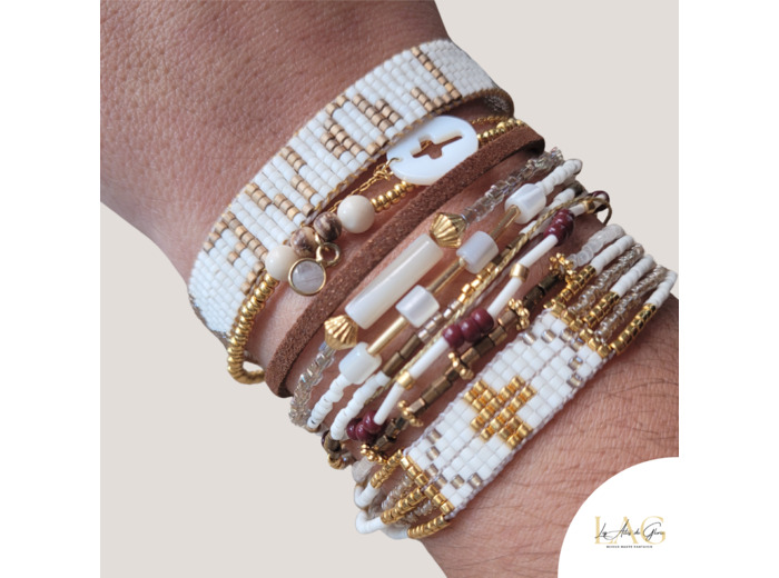 BRACELET MANCHETTE POSITIV LOVE