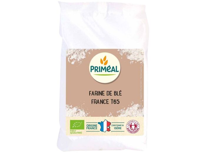 Farine de Blé claire France type 65-1kg-Priméal
