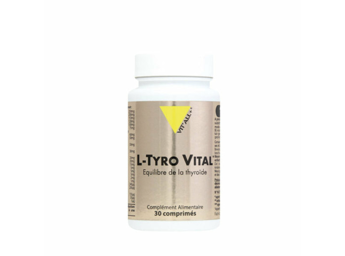 L-Tyro Vital- 30 comprimés-Vit'all+