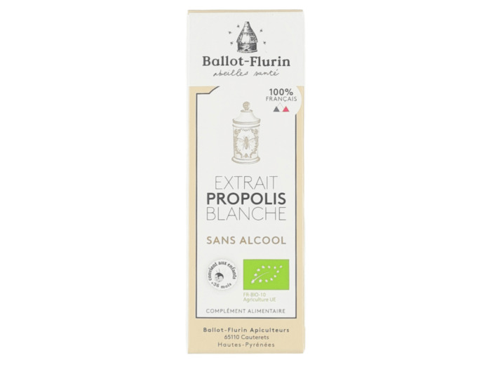 Extrait Propolis Blanche Sans Alcool 15ml
