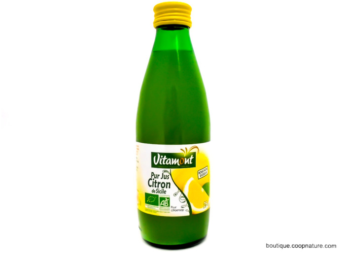 Jus de Citron de Sicile Bio 25cl