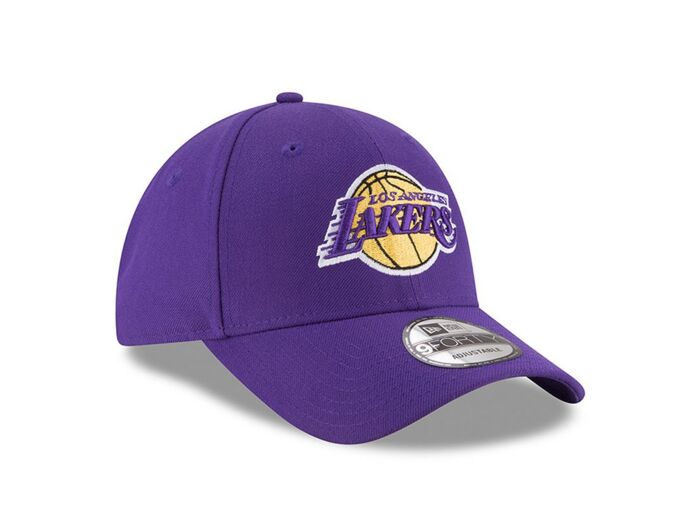 Casquette New Era 9Forty Lakers violette