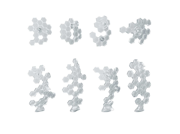 Resin Bits - Bouclier Energetique 8pcs