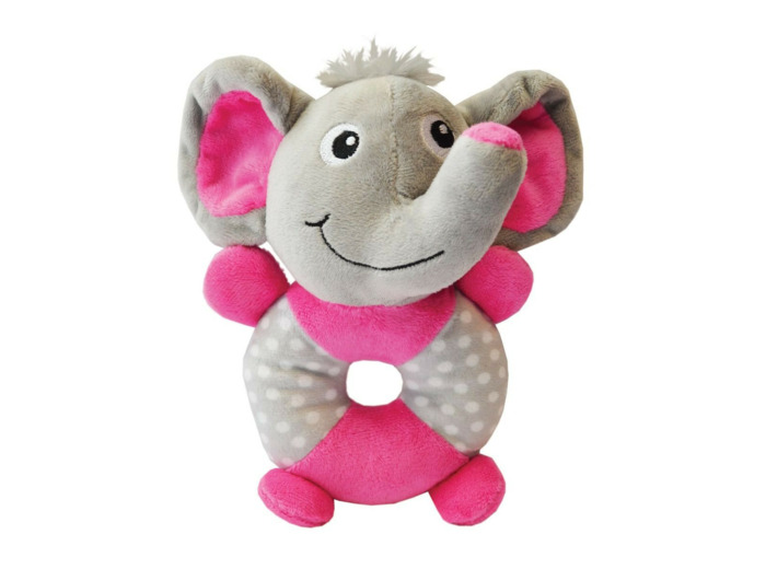 Peluche "Little Rascals Elephant" pour chiot & petit chien - 20cm