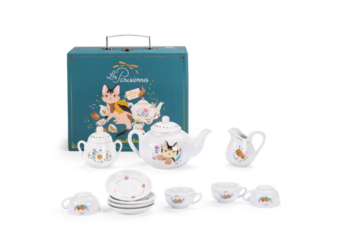 Valise dînette thé céramique